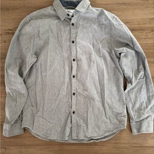 Old Navy Gray Casual Button Down Shirt